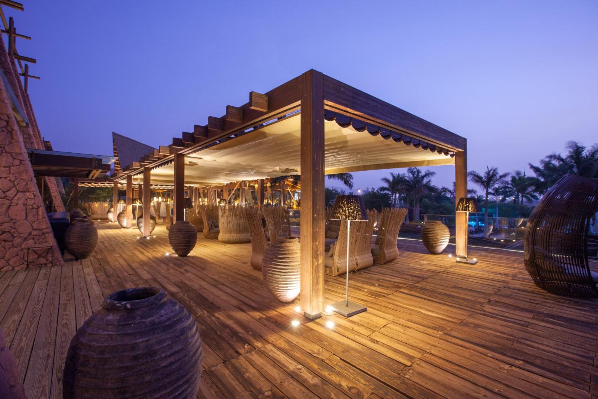 Lopesan Baobab Resort Meloneras Esterno foto The Deck