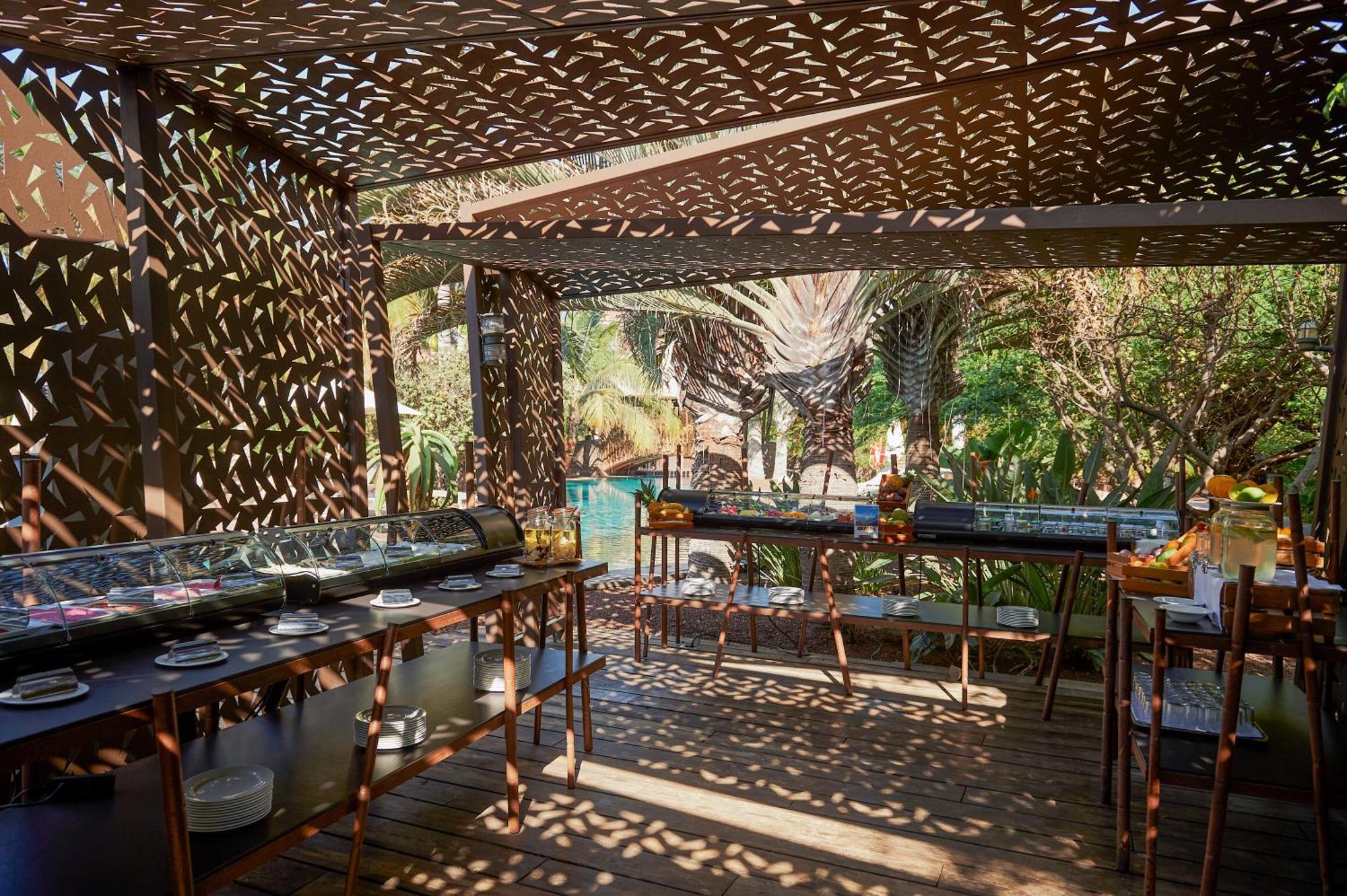 Lopesan Baobab Resort Meloneras Esterno foto Restaurant