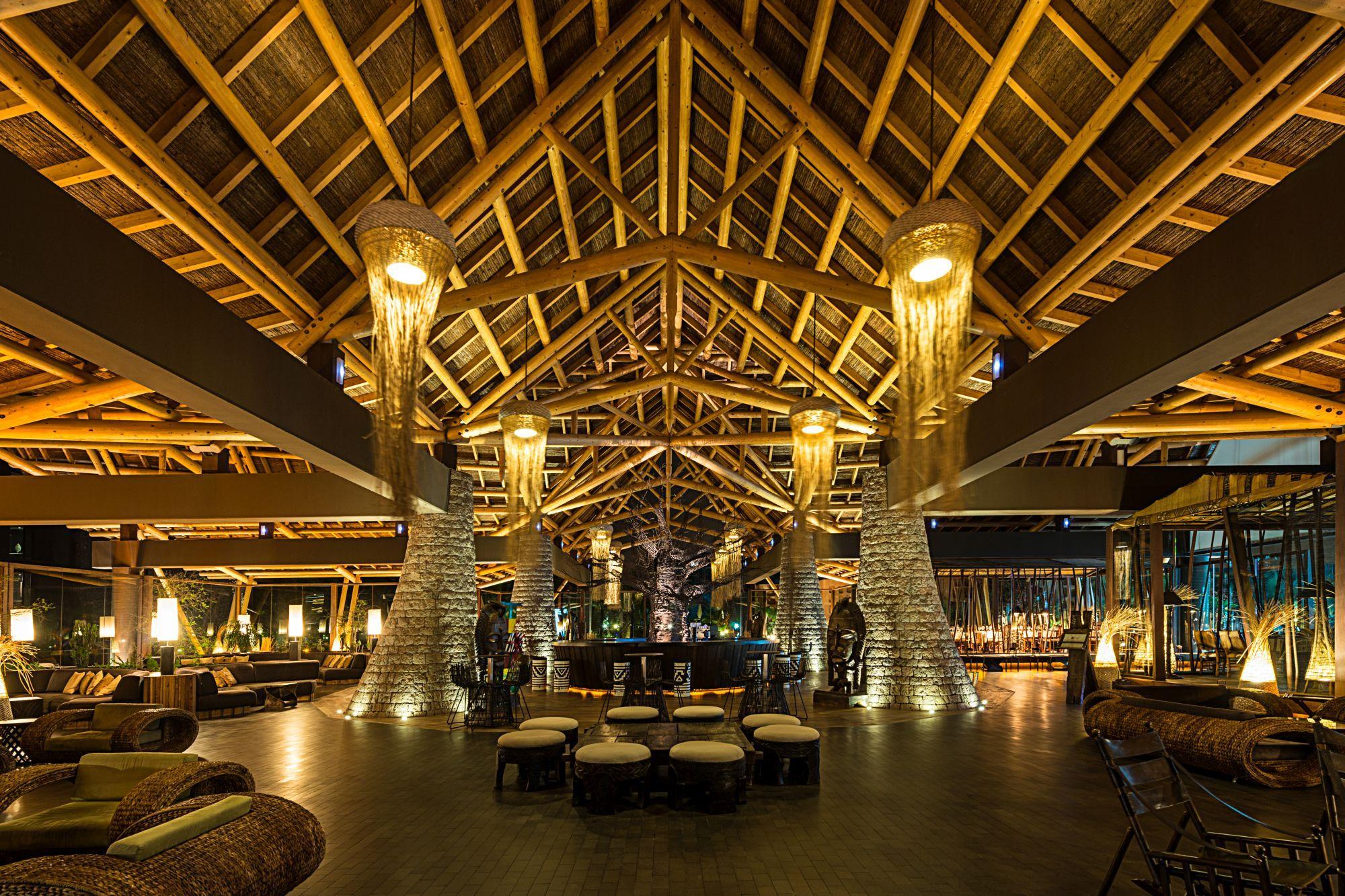Lopesan Baobab Resort Meloneras Esterno foto The lobby of the resort