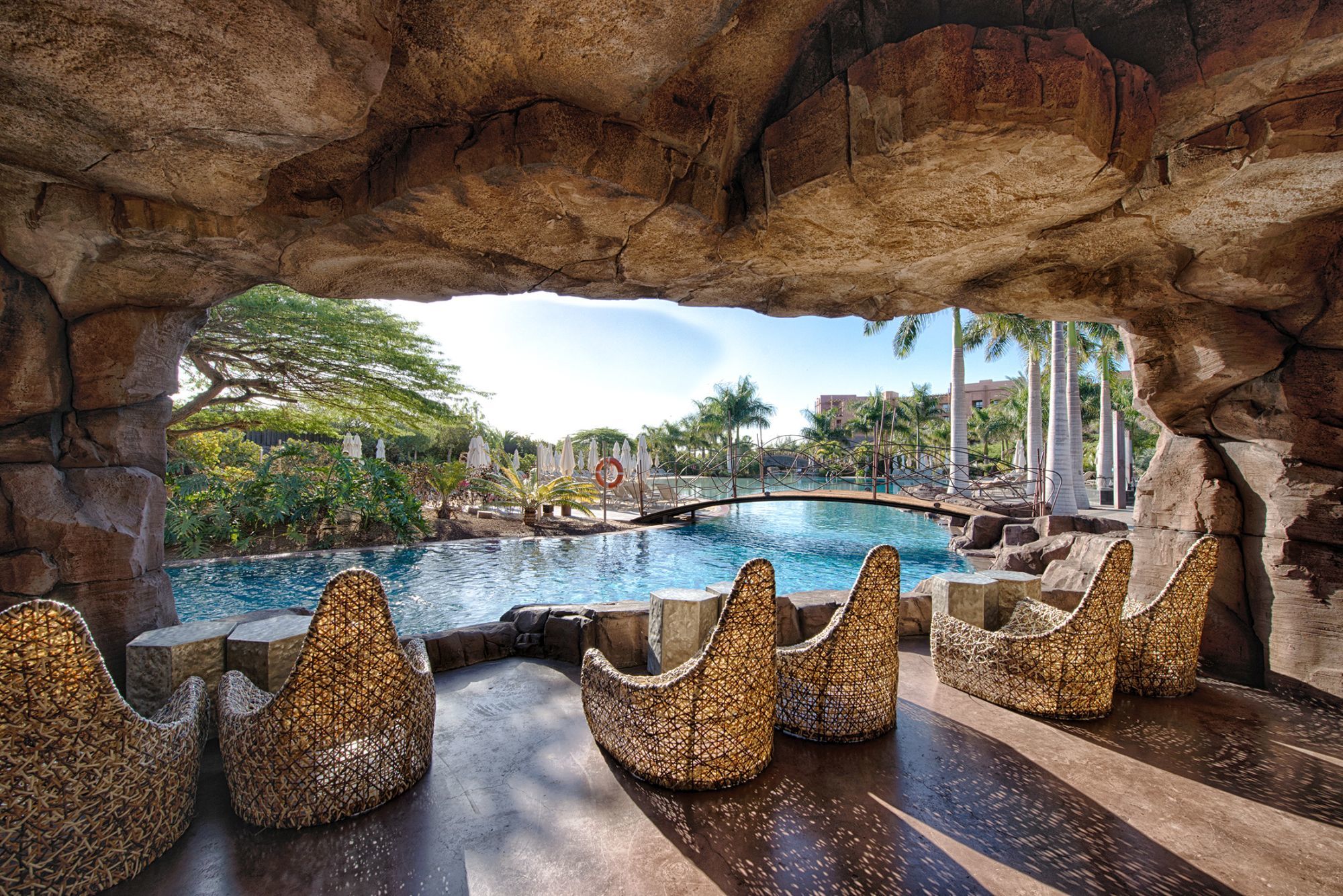 Lopesan Baobab Resort Meloneras Esterno foto The Rock Bar