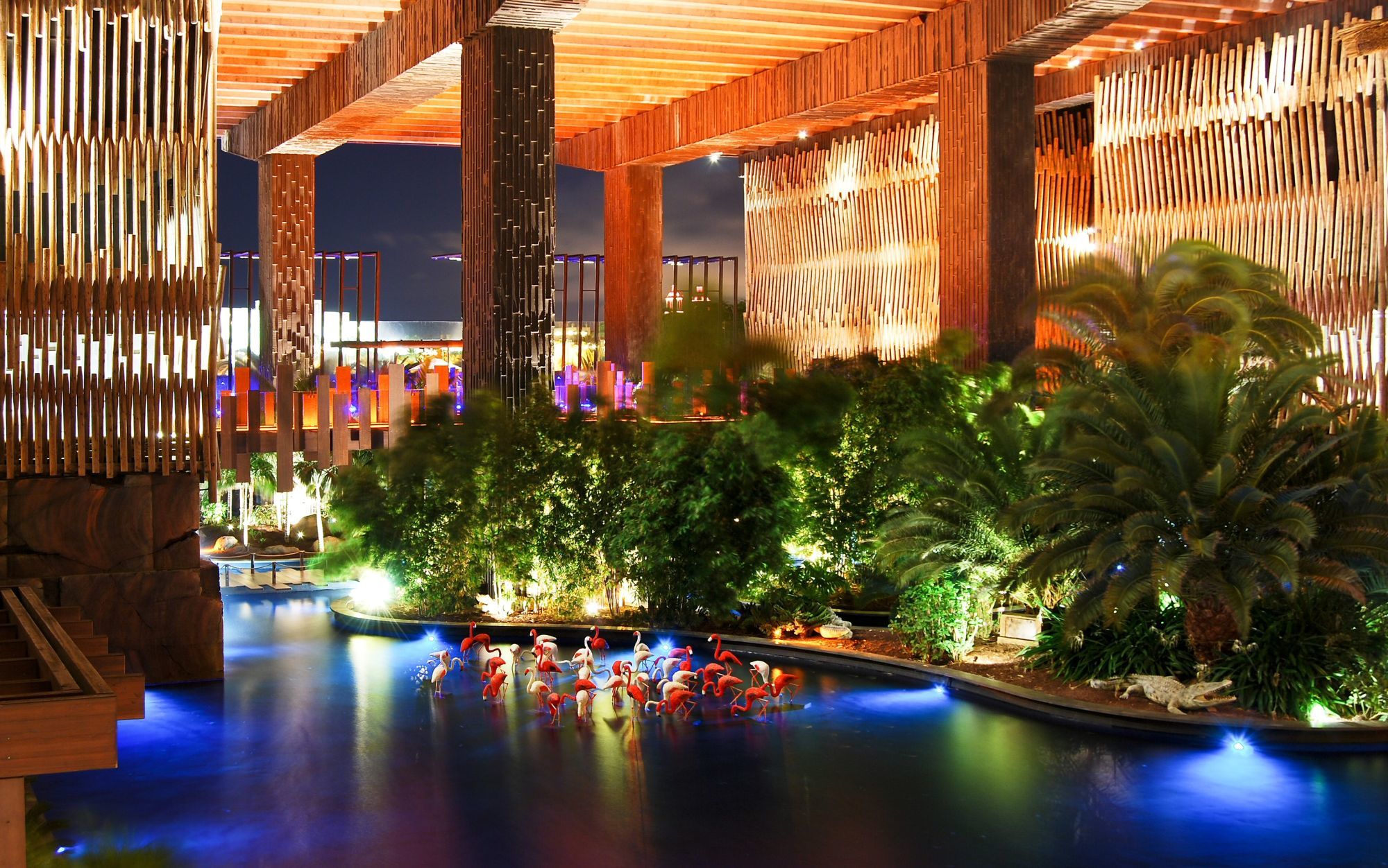 Lopesan Baobab Resort Meloneras Esterno foto The resort's lagoon